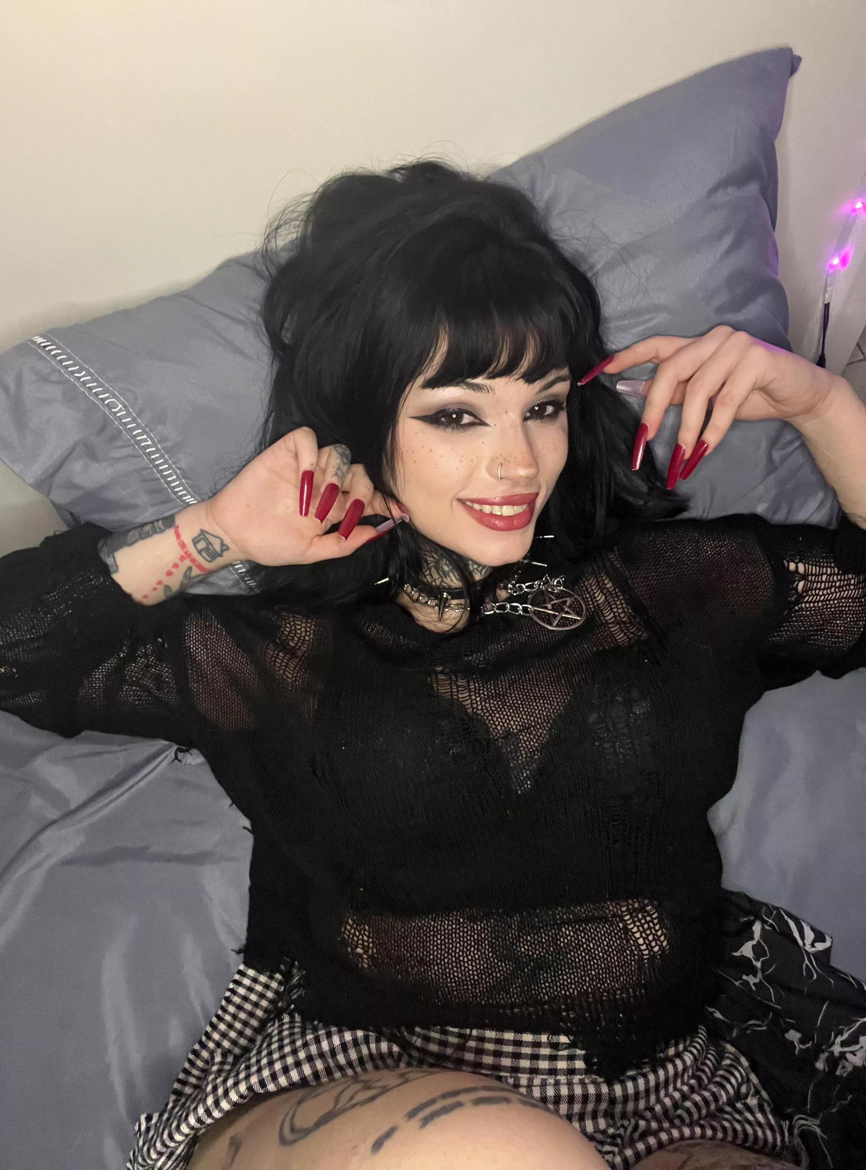 how many dicks do you think i've taken with this skirt on