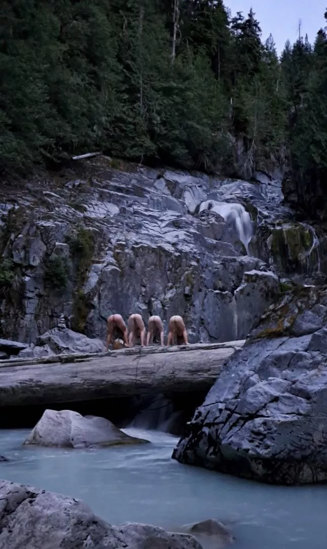 Spot the naked hooligans