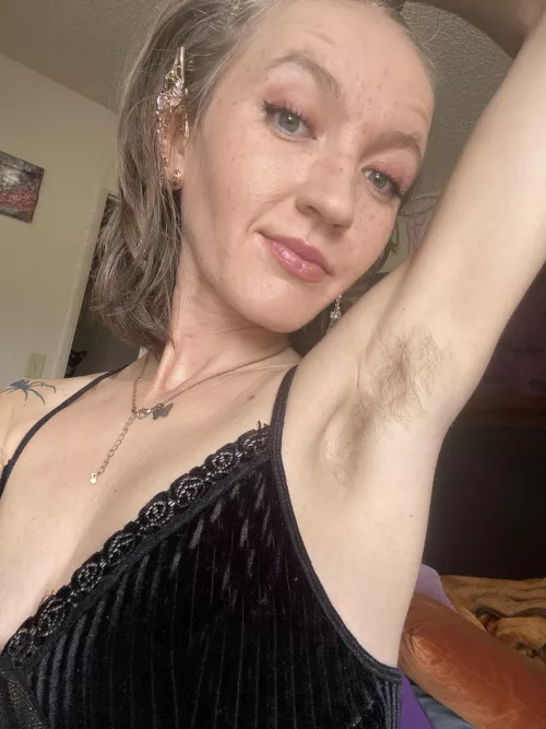 The hairier the armpit, the better the orgasm