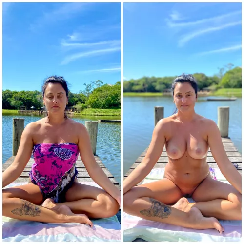 Yoga on and off!