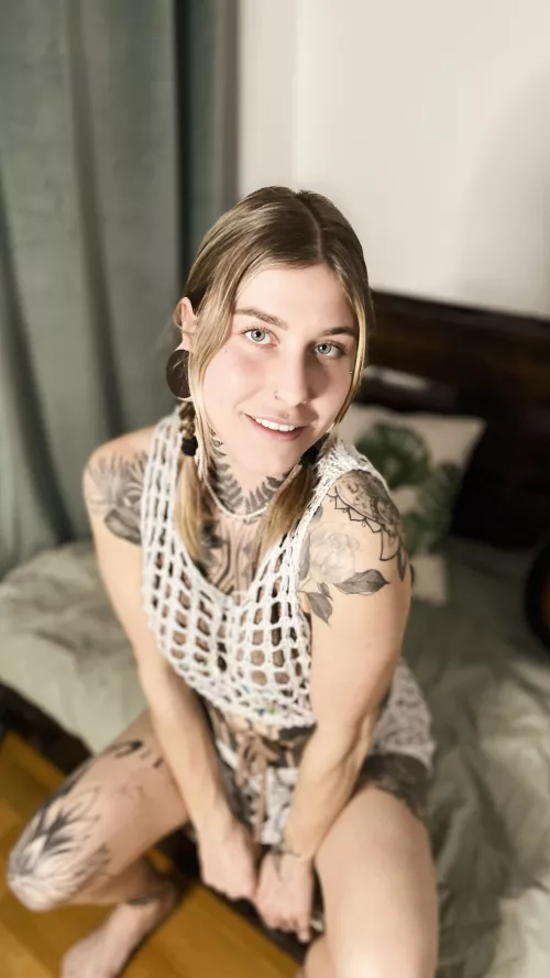 Your tatted up blonde 🥰