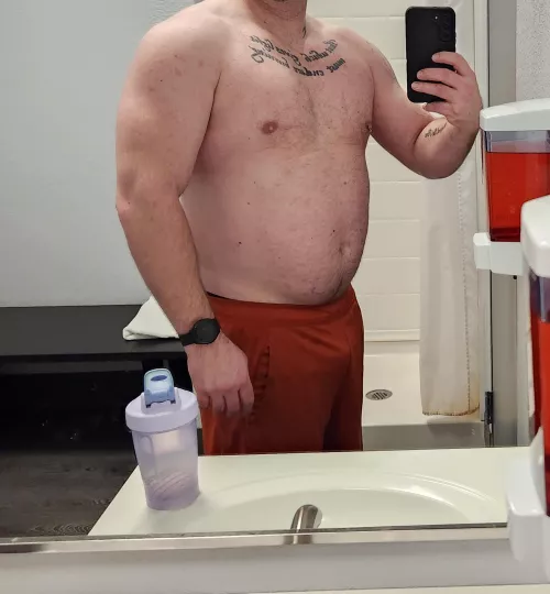 All the exercise is just making me bigger