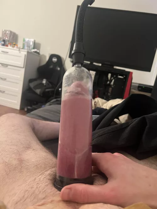 Almost maxed out the pump