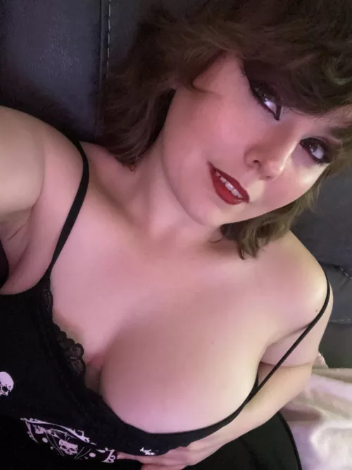 Come suck on my gothic tits.