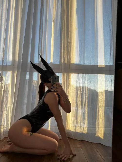 Happy bunny is always wet bunny <3