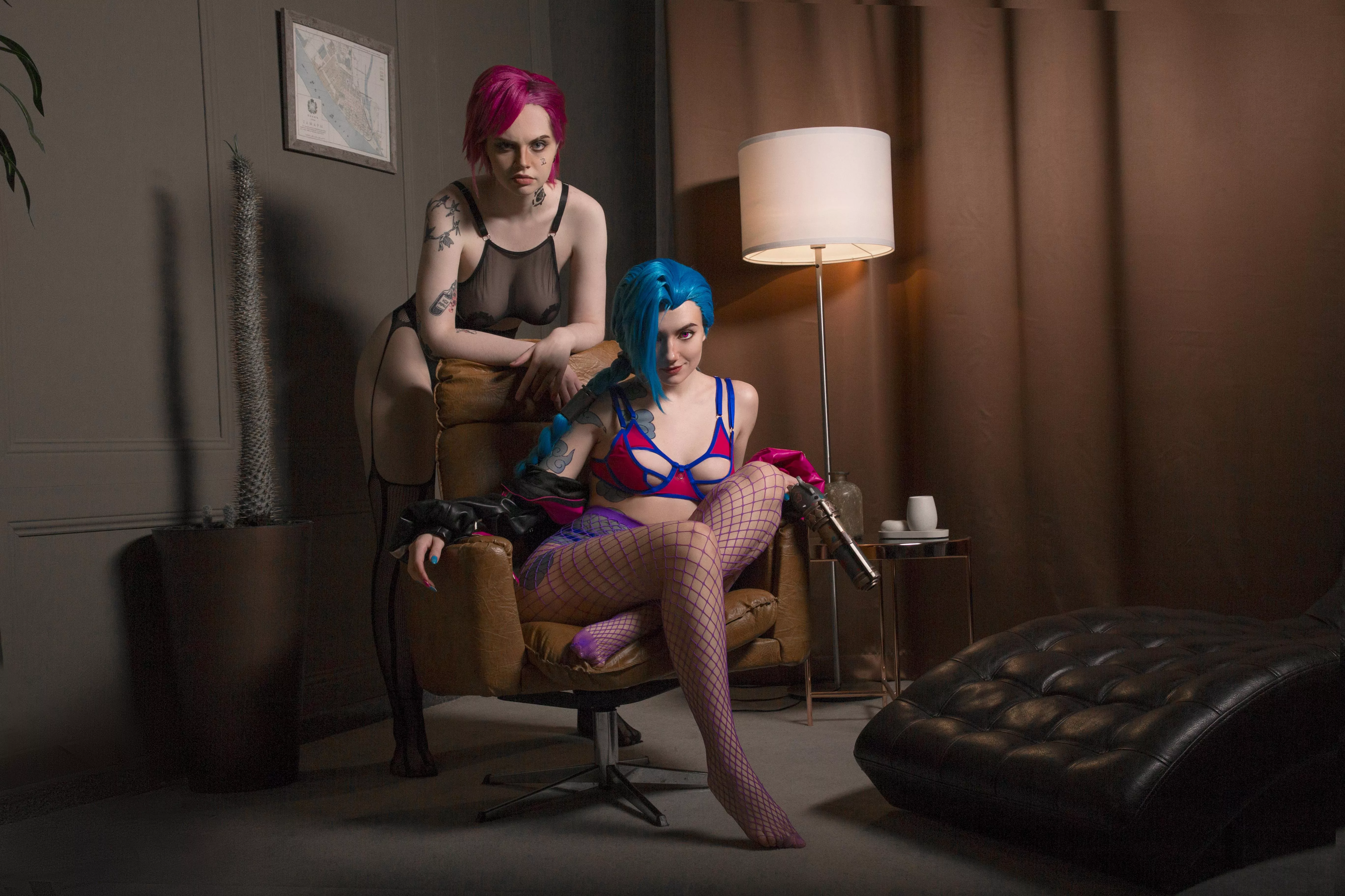 Jinx (CarryKey), Vi (Yatochka)