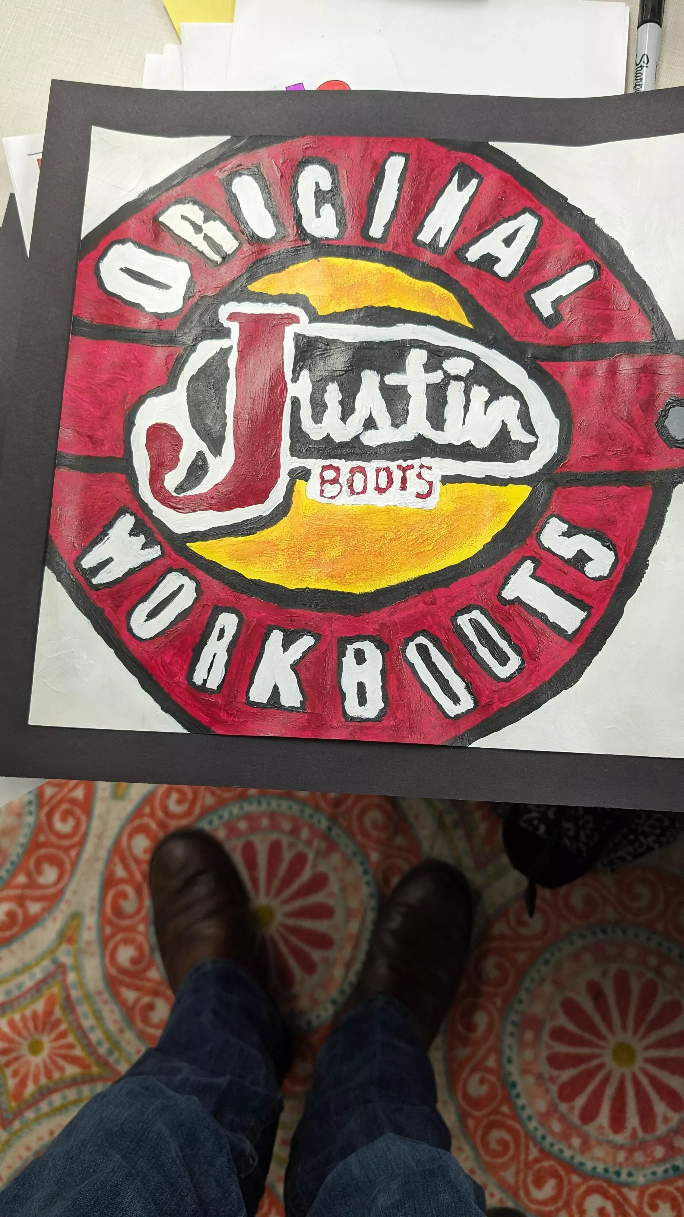 Justin boods artwork