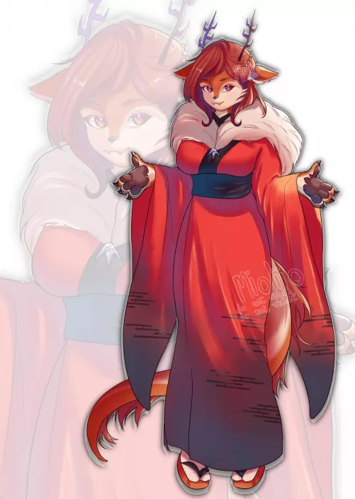 new year's illustration (by me)