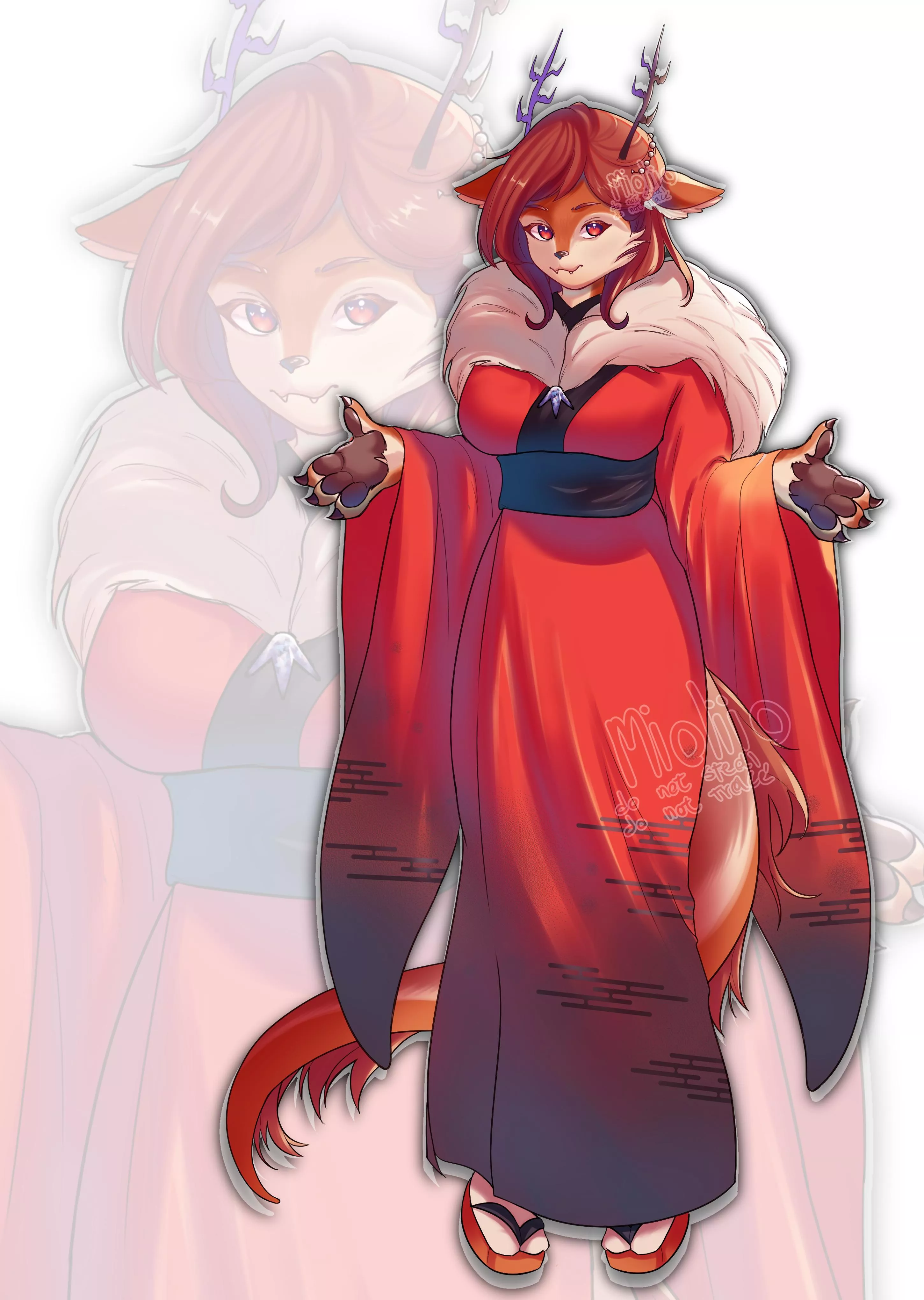 new year's illustration (by me)