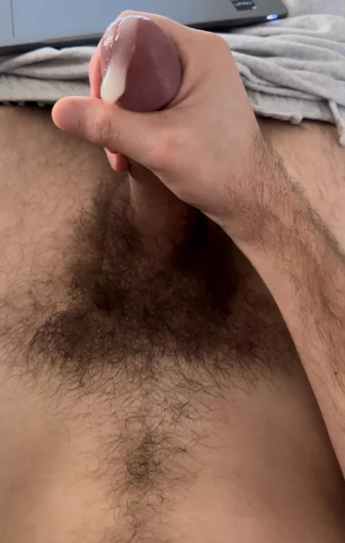 Nothing better than rubbing out a thick load while working