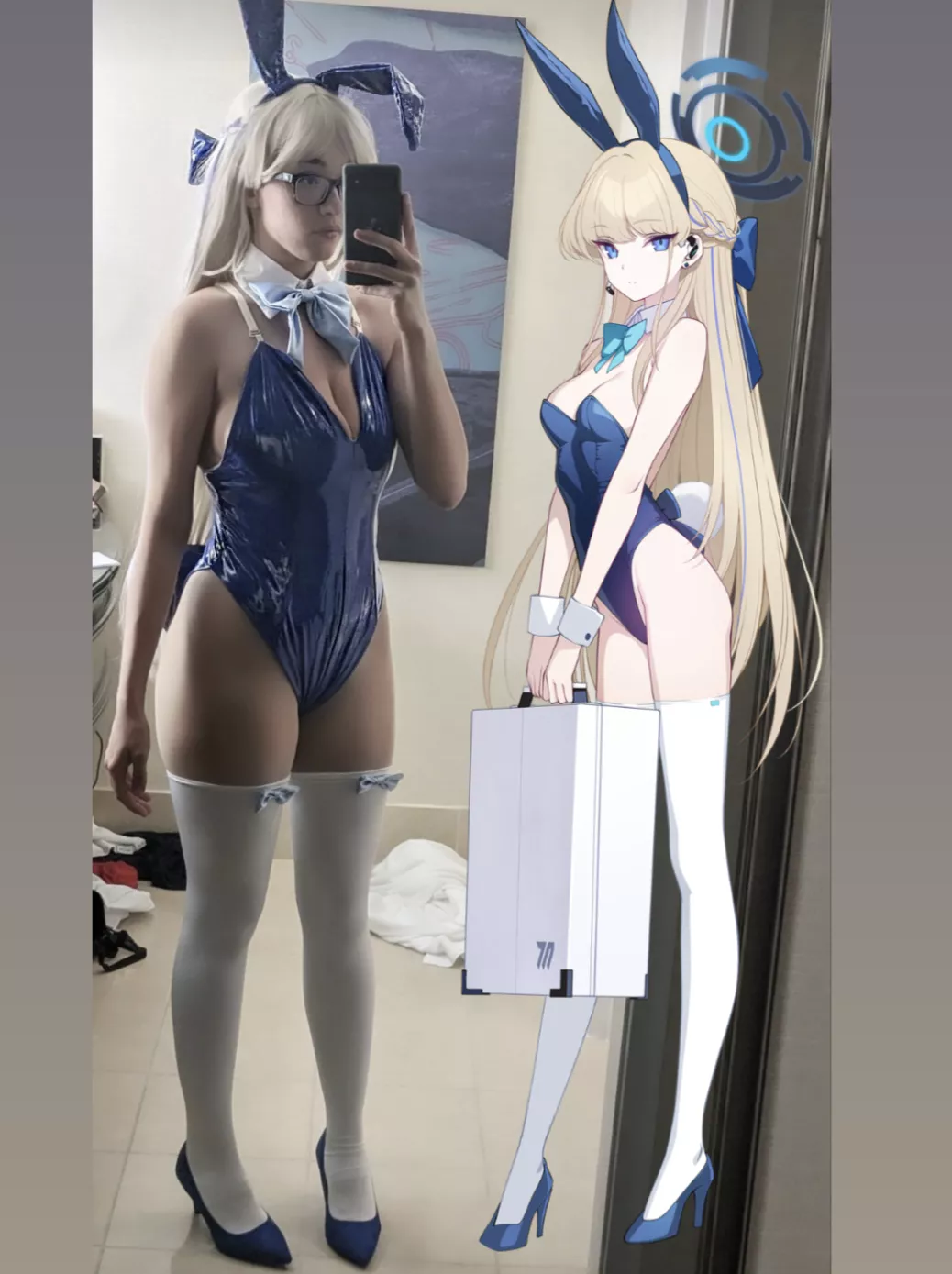 (OC) who wore it better? toki from blue archive