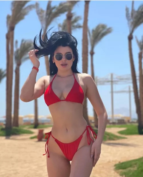 Red hot bikini