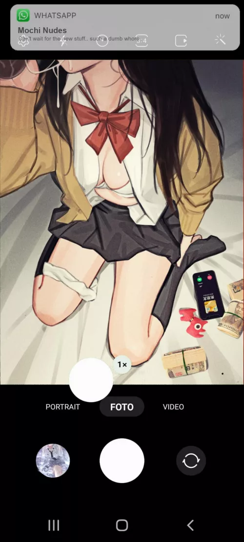 She just wanted some extra pocketmoney. Little did she know her bullys are paying it