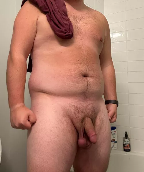 Showing myself off before my shower. Who’d join me?