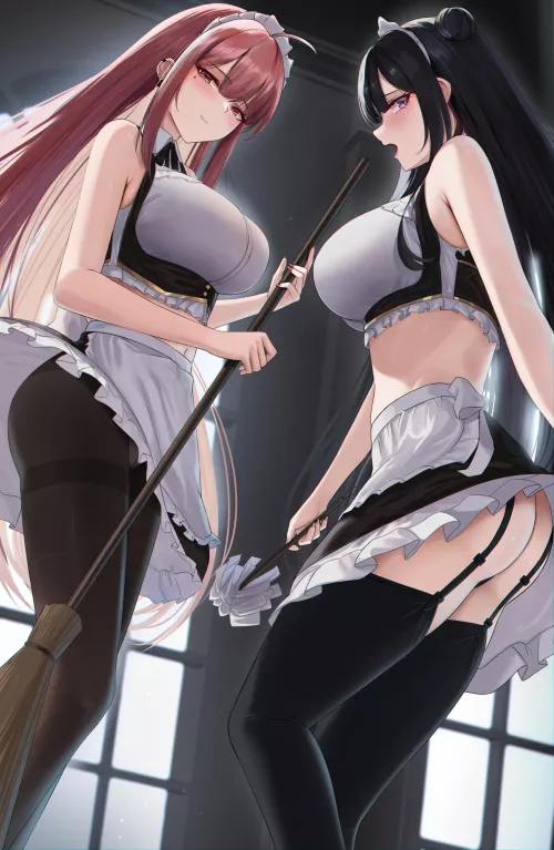 Two Maids [Artist's Original]