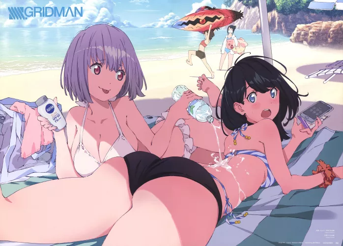 Can we remember one of the best official arts ever? Rikka Takarada - [SSSS.GRIDMAN]