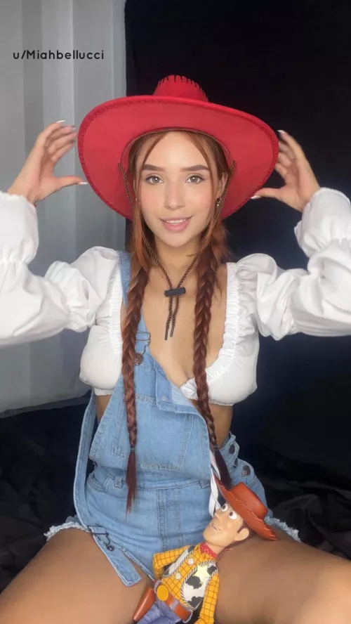 Cowgirl reporting to duty! Jeehaw (Jessie from Toy Story)