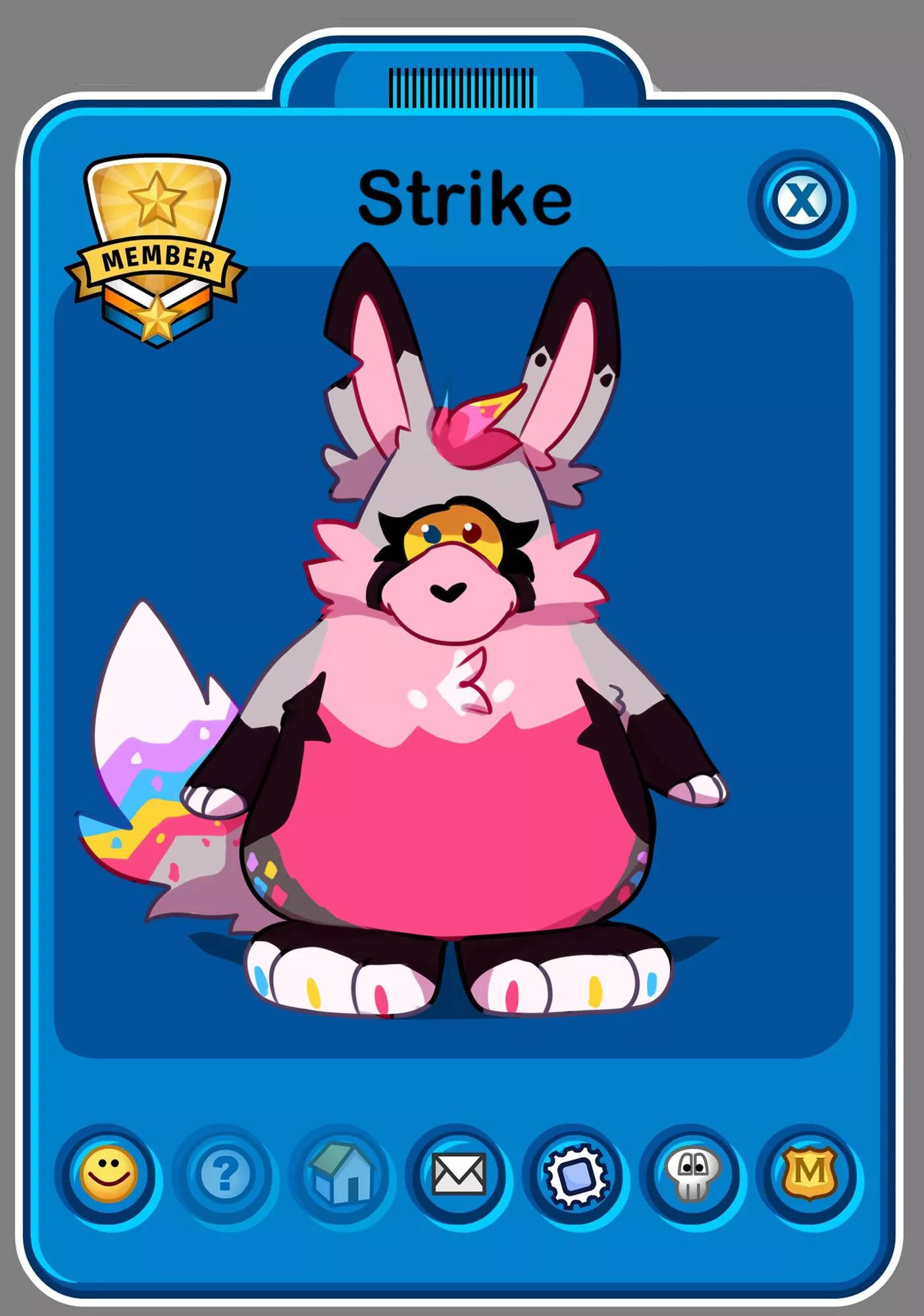 I drew me a premium badge(?