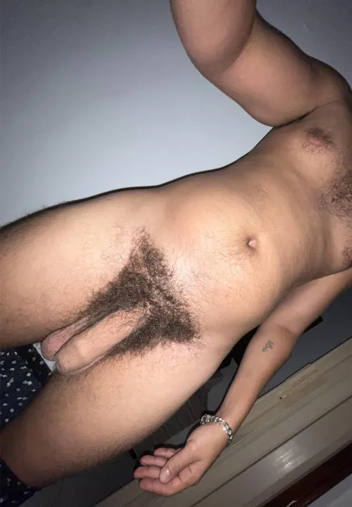 My cock is weighing on my pants and my balls are hot
