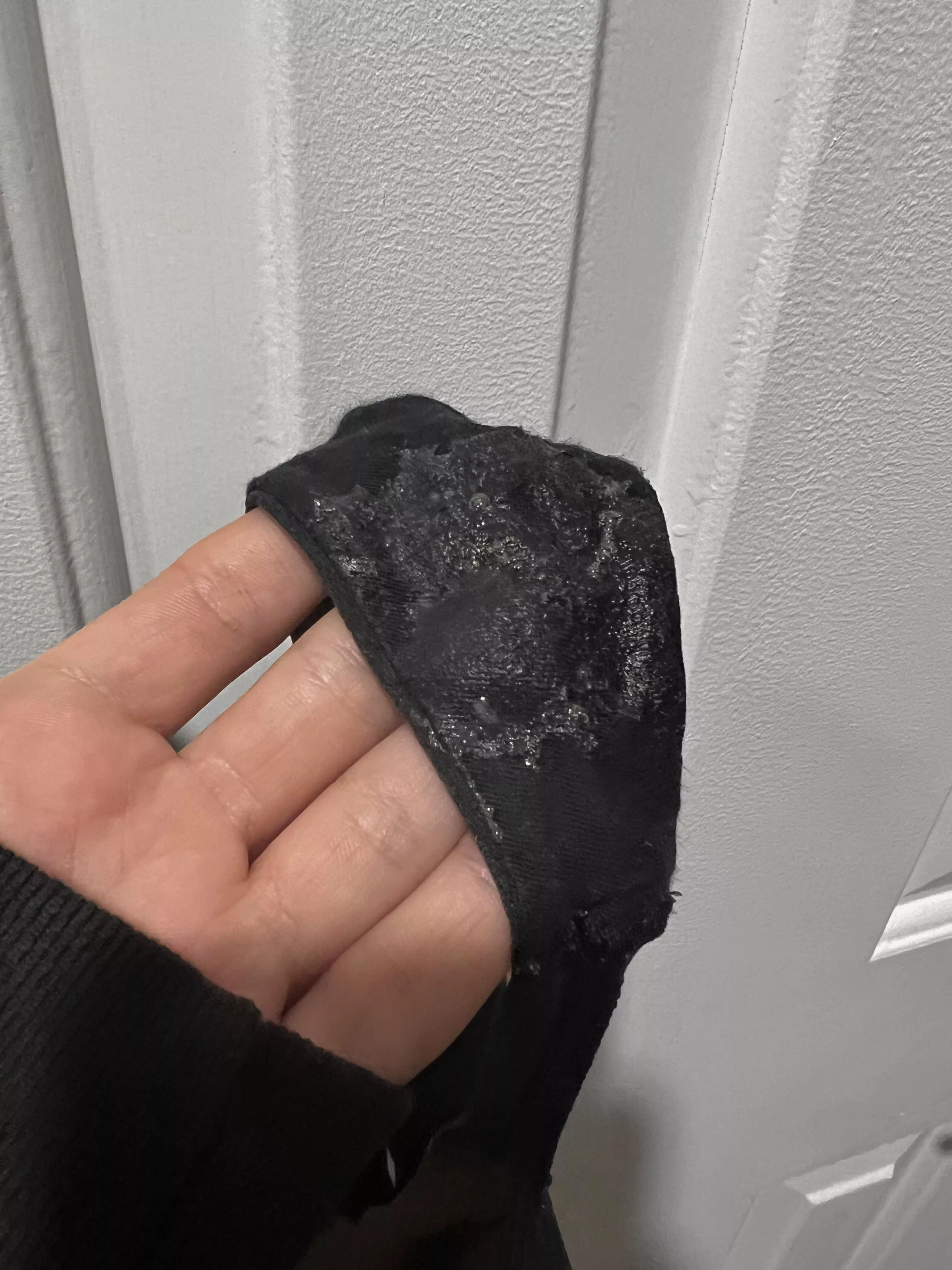 my panties after just a short gym session 🖤