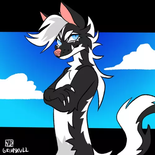 My skunk sona :P (art by me)