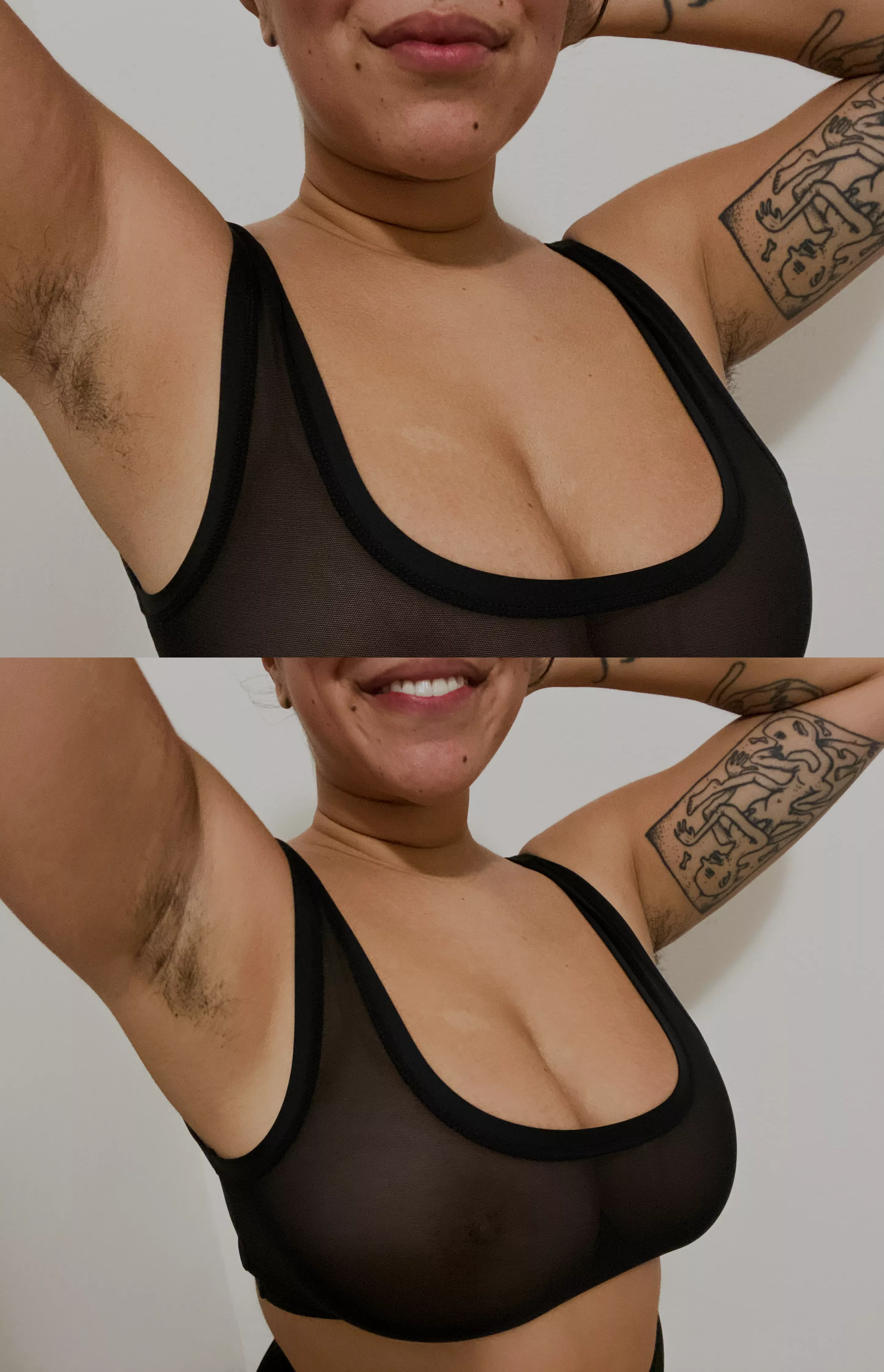 Post workout, pit progress!