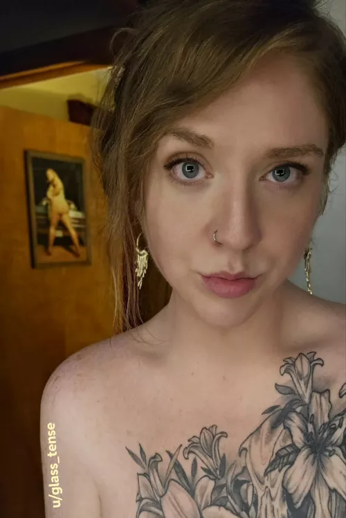 POV: I'm staying over 😘 (F)