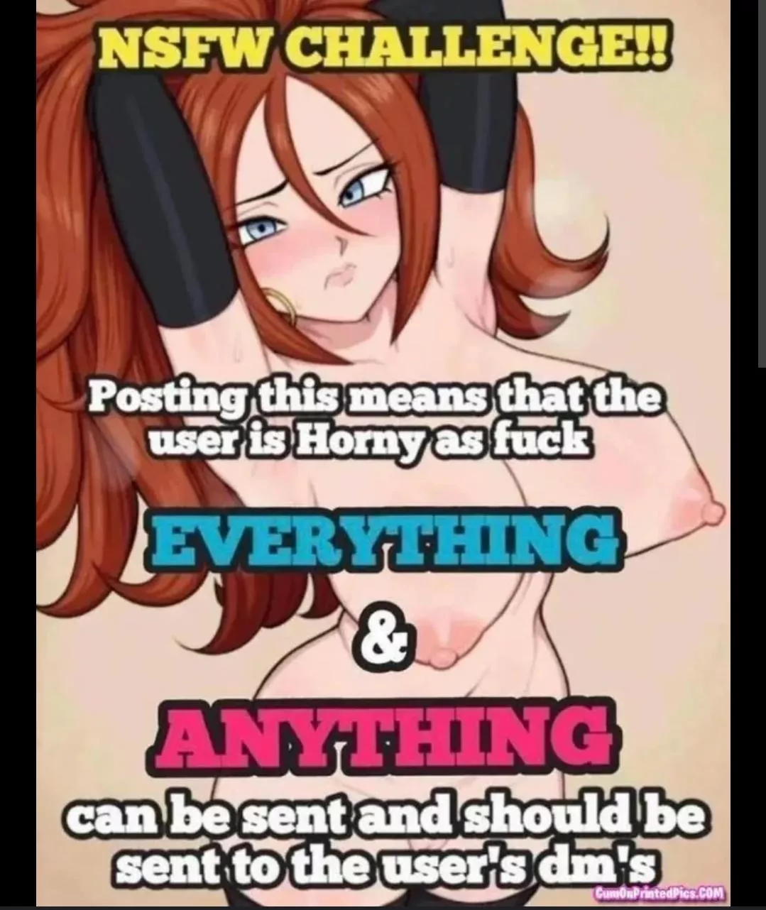 Send anything and I will do anything you say.