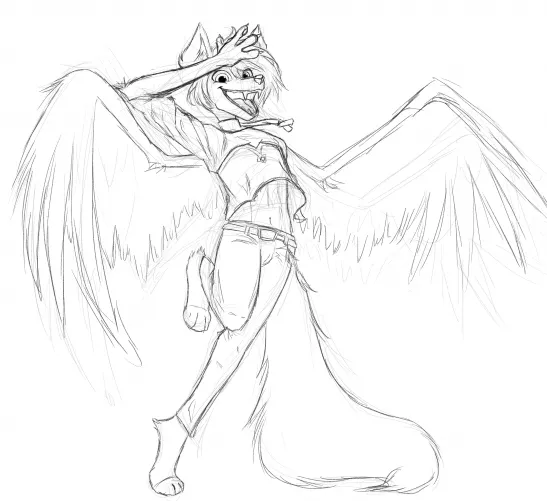 What name should i give this cute fella? art by me! :D