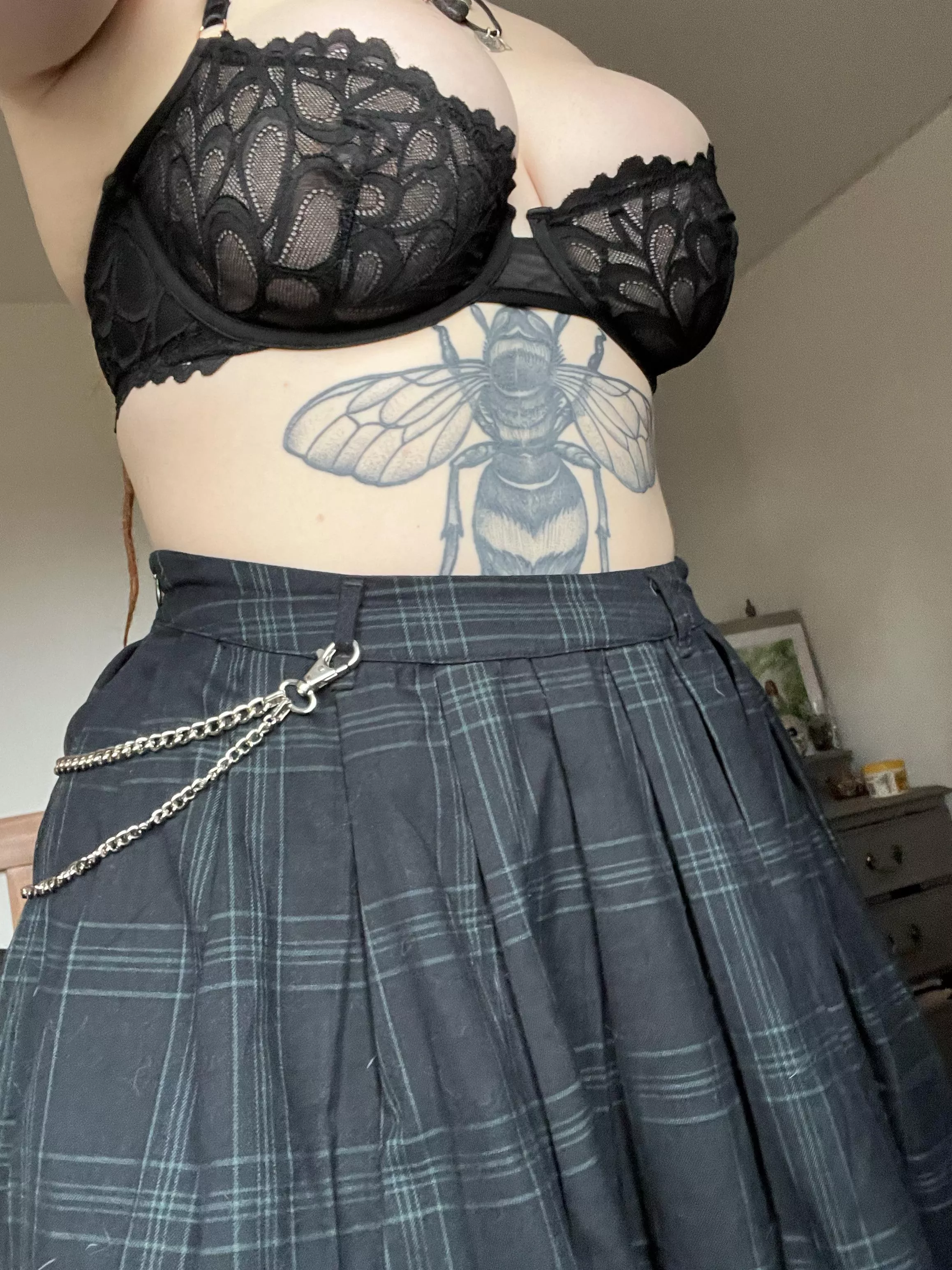 What song makes you want to rip this skirt off me?