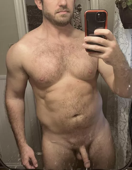 [34] Guess I’m back..disregard my dirty mirror.😅