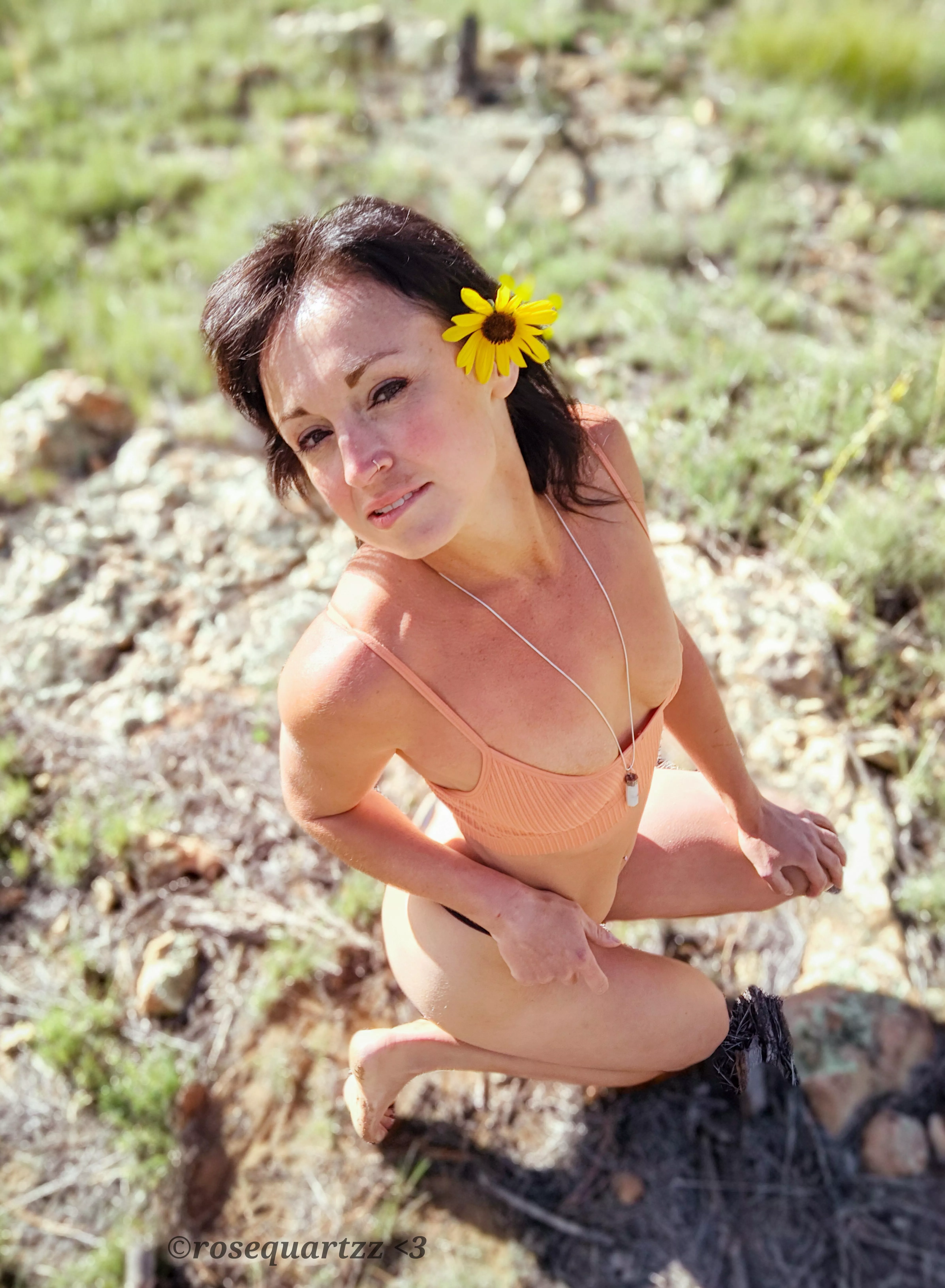 a flower in your hair solves everything