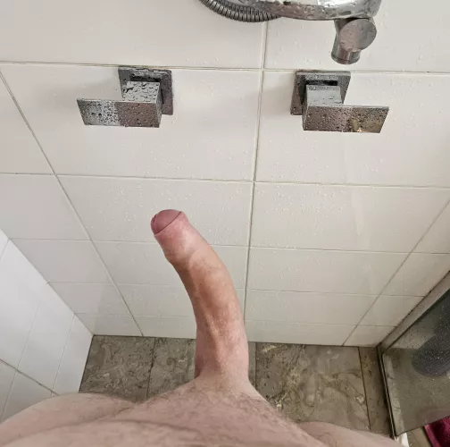 Cold showers are a must in this heat