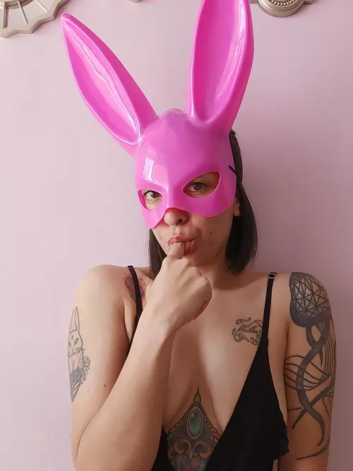 Do you want a bunny girl to hop on your cock?