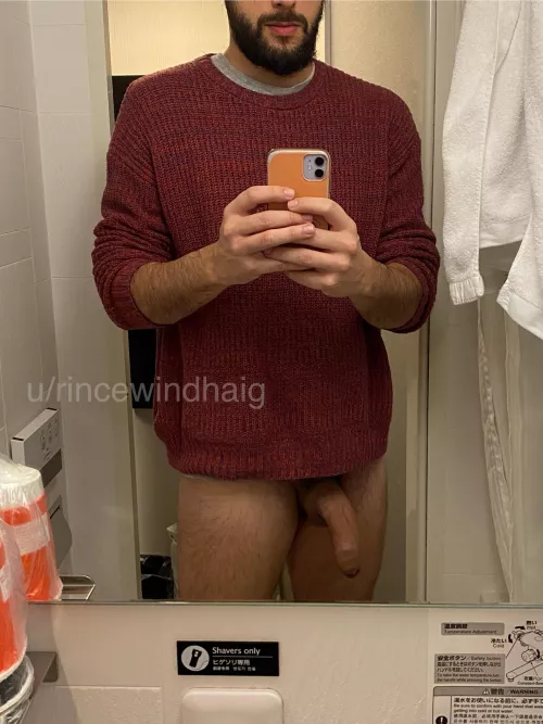 ‘Half-naked’ doesn’t only have to mean the top half