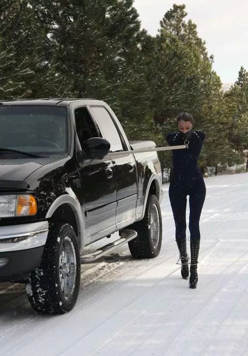 Taking her for a brisk walk while staying comfortable