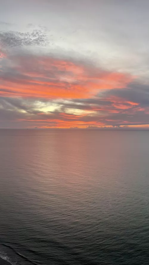 The sunsets of the beaches of Cartagena Colombia