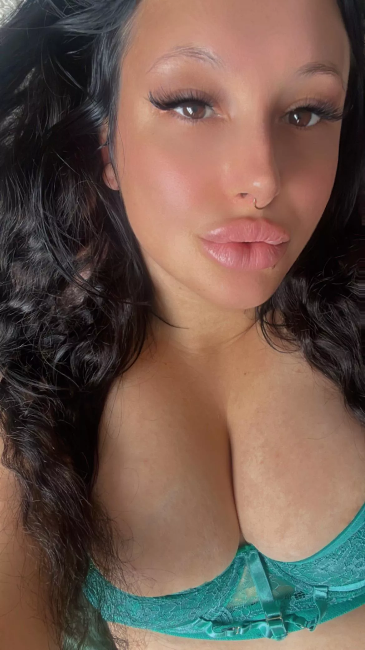 Went bigger on my lips again🥰