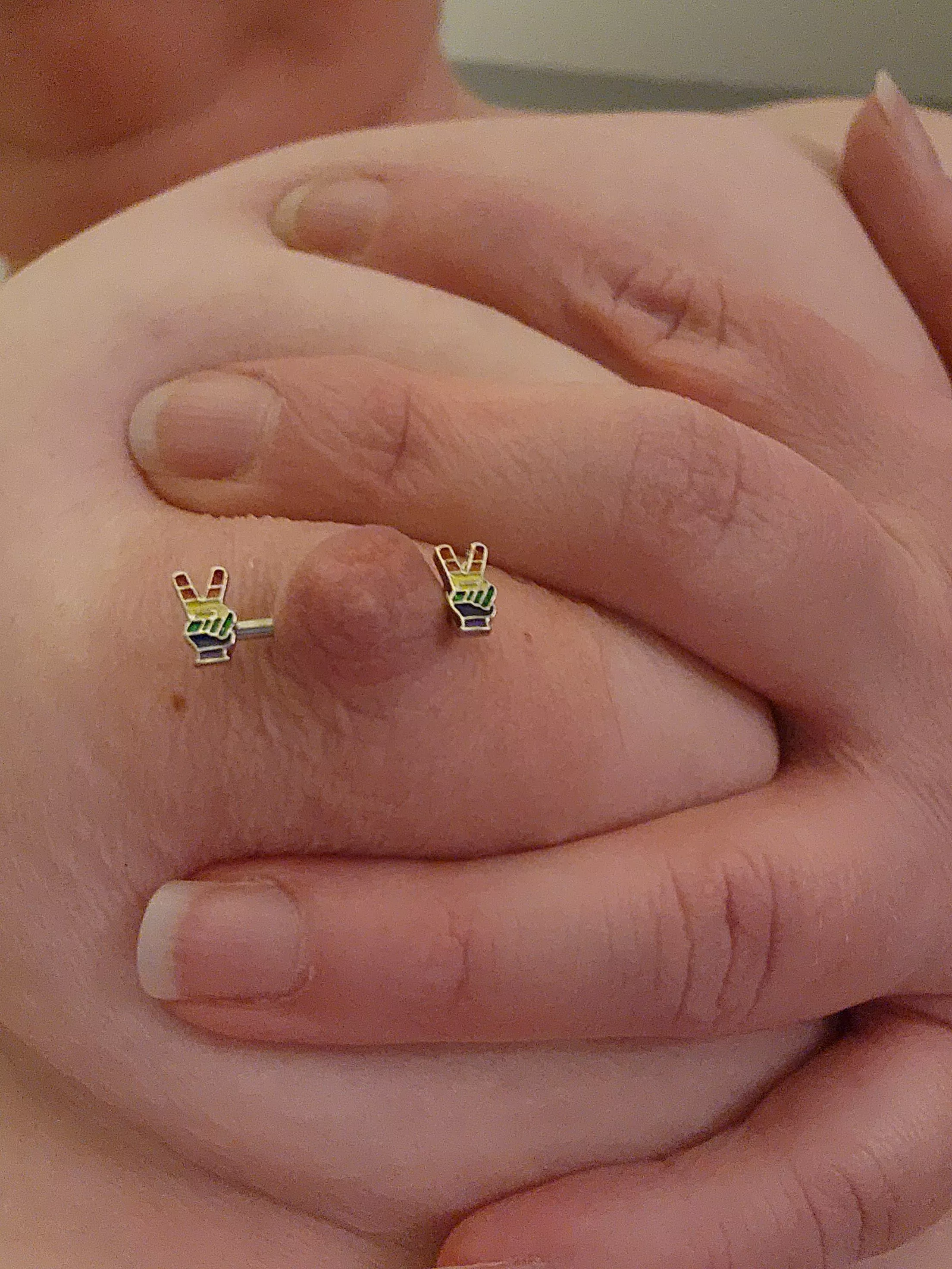 Changed my jewelry. What do you think?