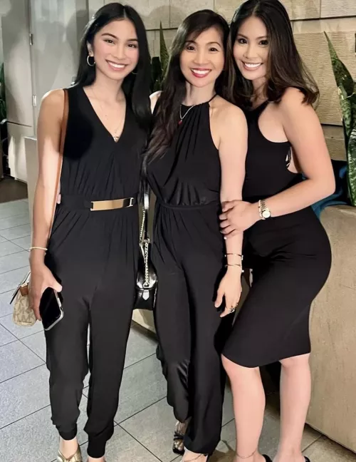 Cute Asian Trio