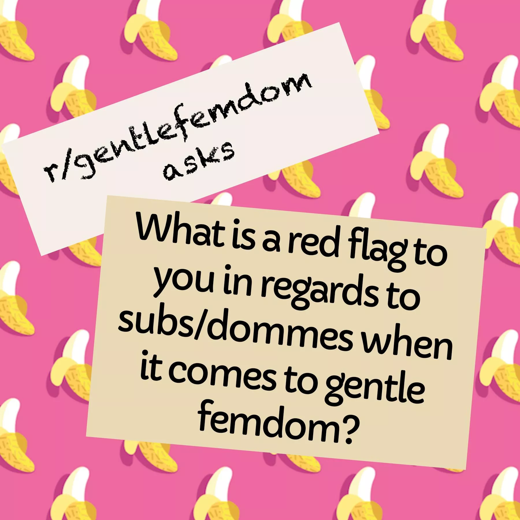 Here's the question of the week!