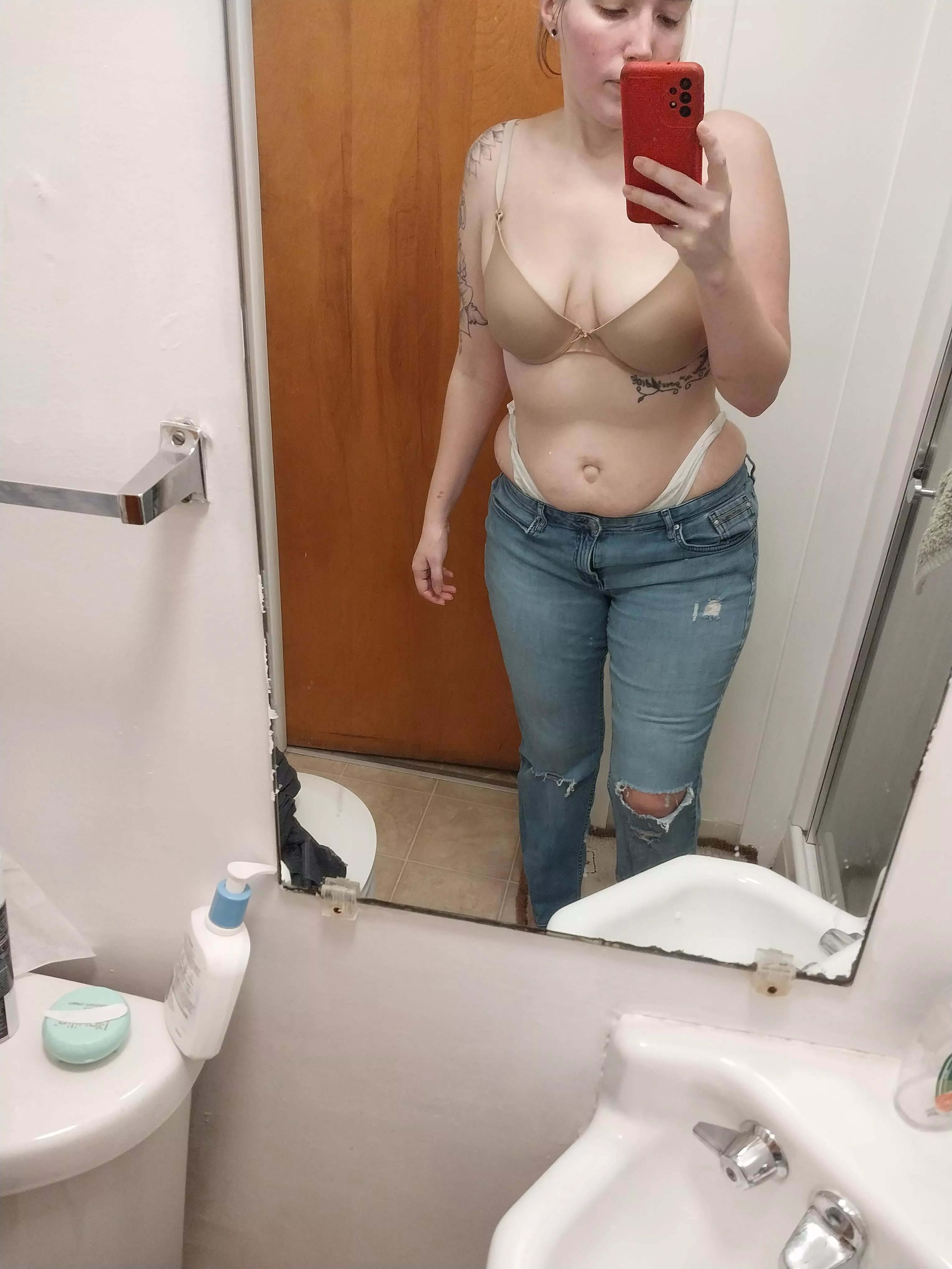 I went to work like this..