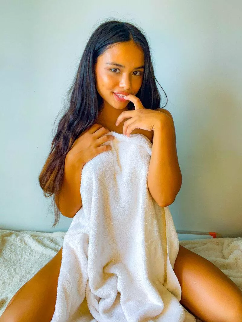 Just a tiny tease before bed