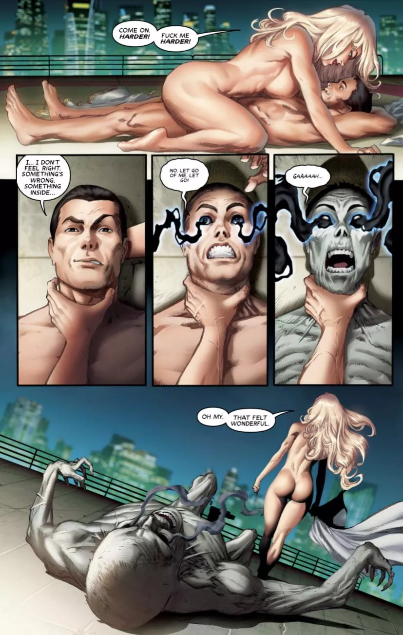 Lady Virtue bangs a not-so-lucky Chad to death [Lady Death: Necrotic Genesis]