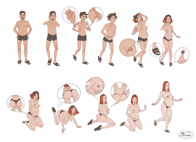 [OC] TF Commission made by MDL_Culebra (Male > Pregnant woman)