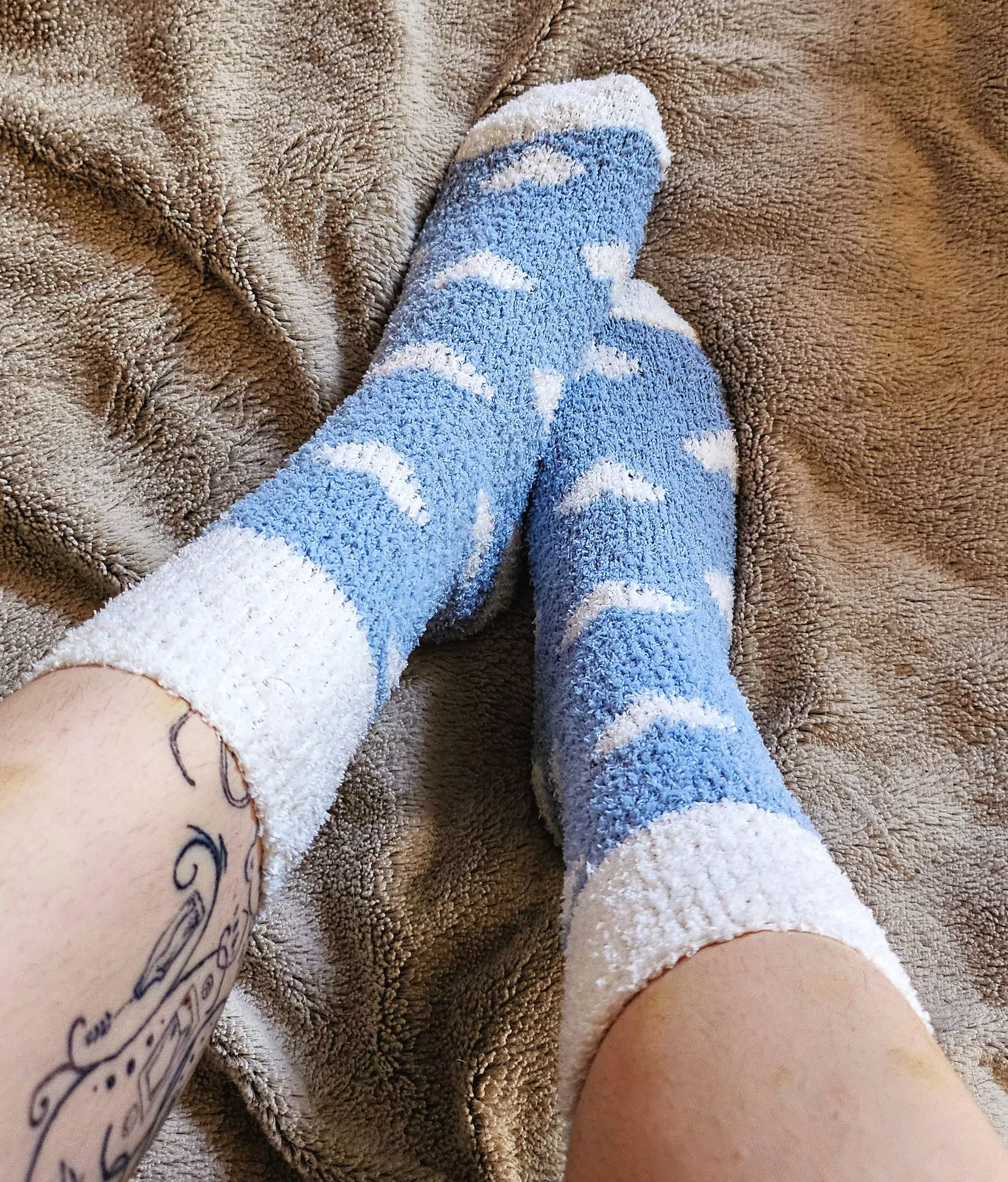 [Selling] These smelly fuzzy socks worn for 3 days