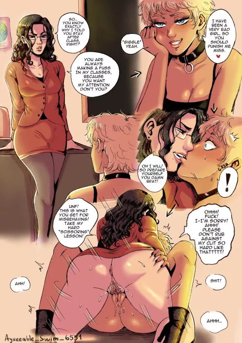 Teacher punishes her naughty student (Agreeable_Swim_6551) [Original]