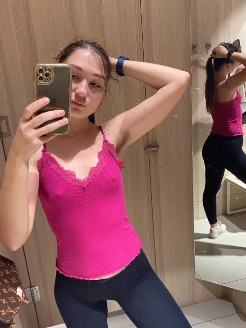 Who said hairy armpits can't be sexy?