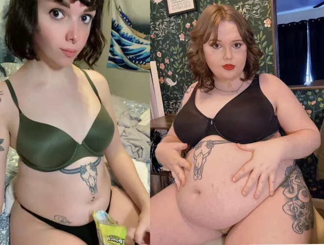 Whoops accidentally gained a whole extra persons worth of lard, my b guys