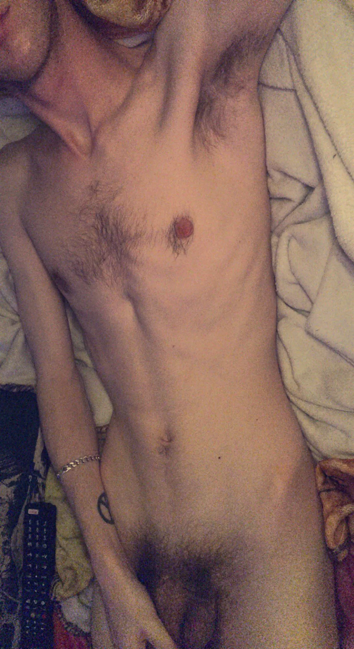 Worship my pit as I play with my cock